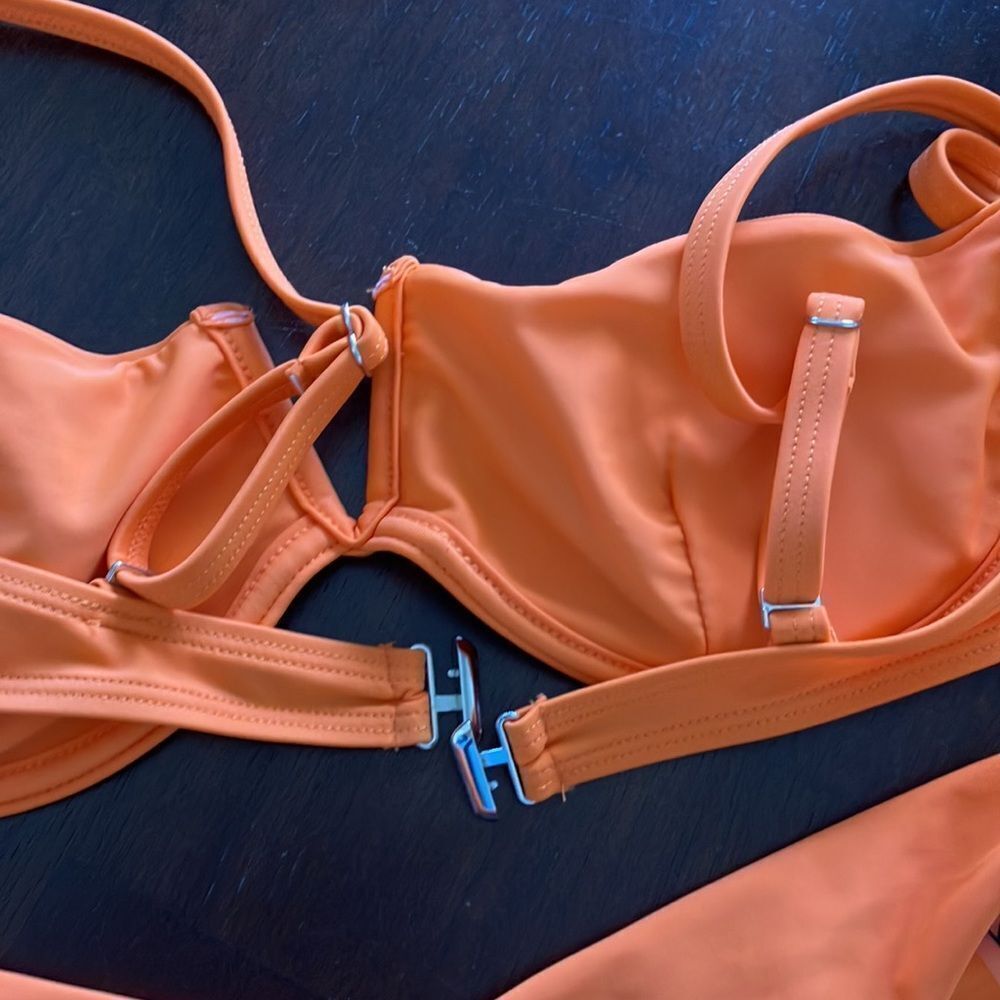 Shein • Orange Bikini Size Large - Picture 5 of 5